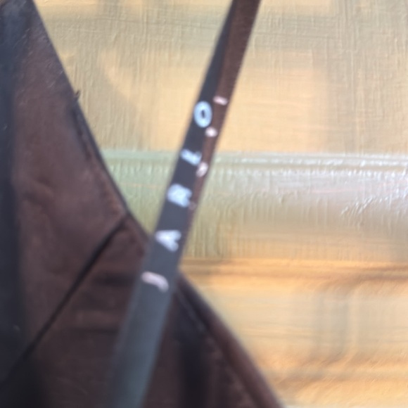 Jarlo formal/cocktail black dress size 8 spaghetti strap tie back with train - Picture 10 of 12